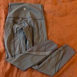 Lululemon purple/gray Leggings